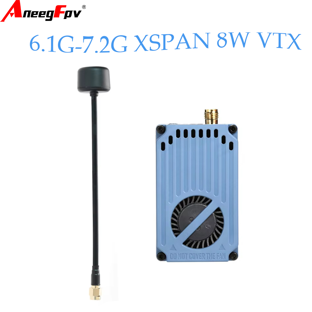 Fpv Drone Antenna - RUSHFPV 6.1‑7.2G 8W X61728 Modulo Trasmettitore