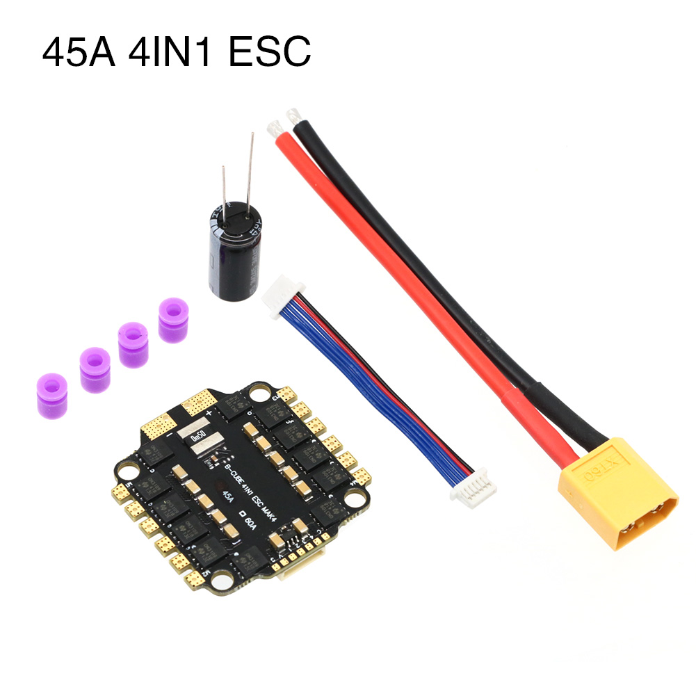 UAngel 4IN1 45A 60A ESC BLHELI - Fpv Drone Esc recensione e prezzo