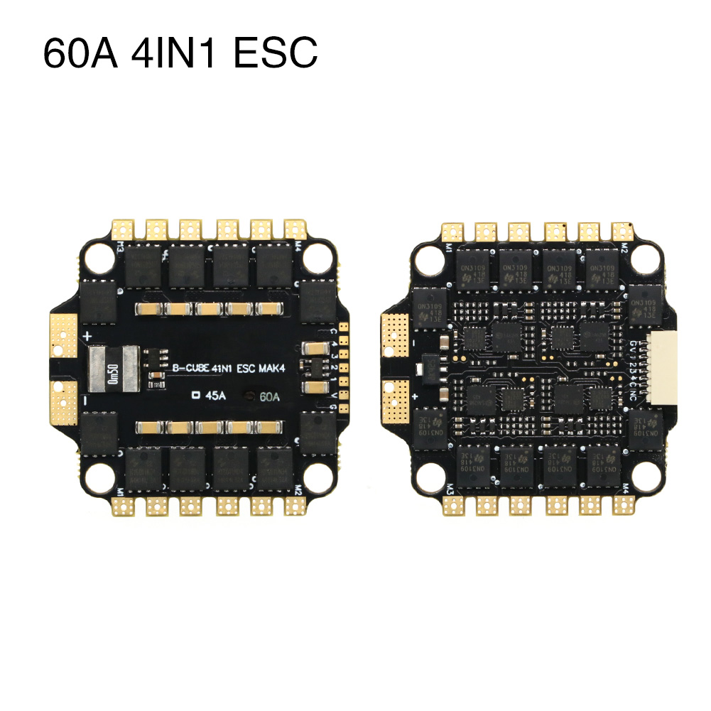UAngel 4IN1 45A 60A ESC BLHELI - Fpv Drone Esc recensione e prezzo