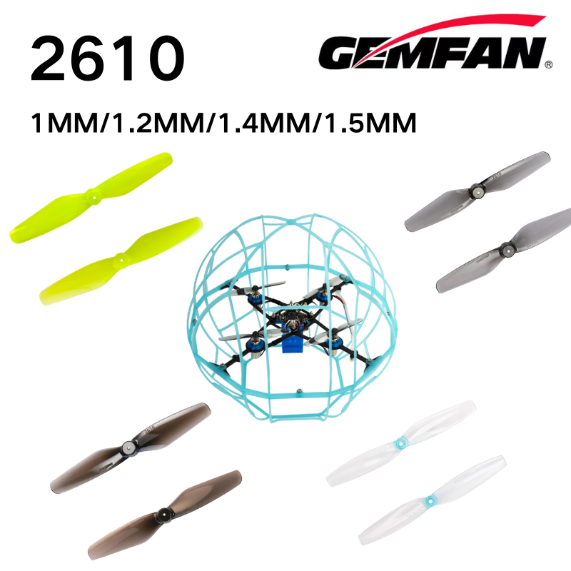 2610 Puntelli Gemfan 2.6 polli - Fpv Drone Esc recensione e prezzo